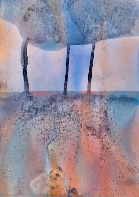 Painting 124 – Corner Of The Orchard